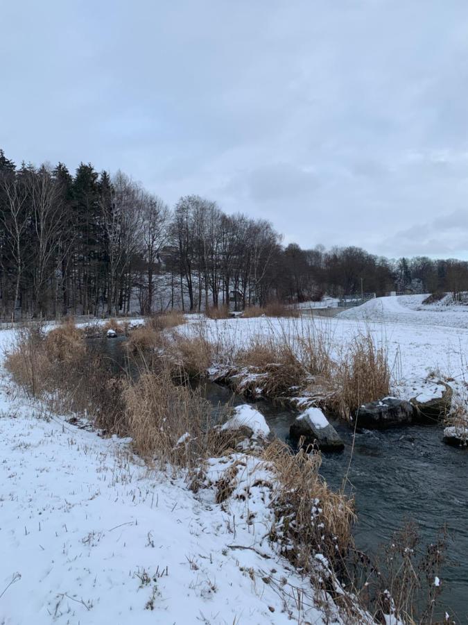 Stille X Weite - Hochwertige Wohnung Mit See-Panorama Kronburg エクステリア 写真