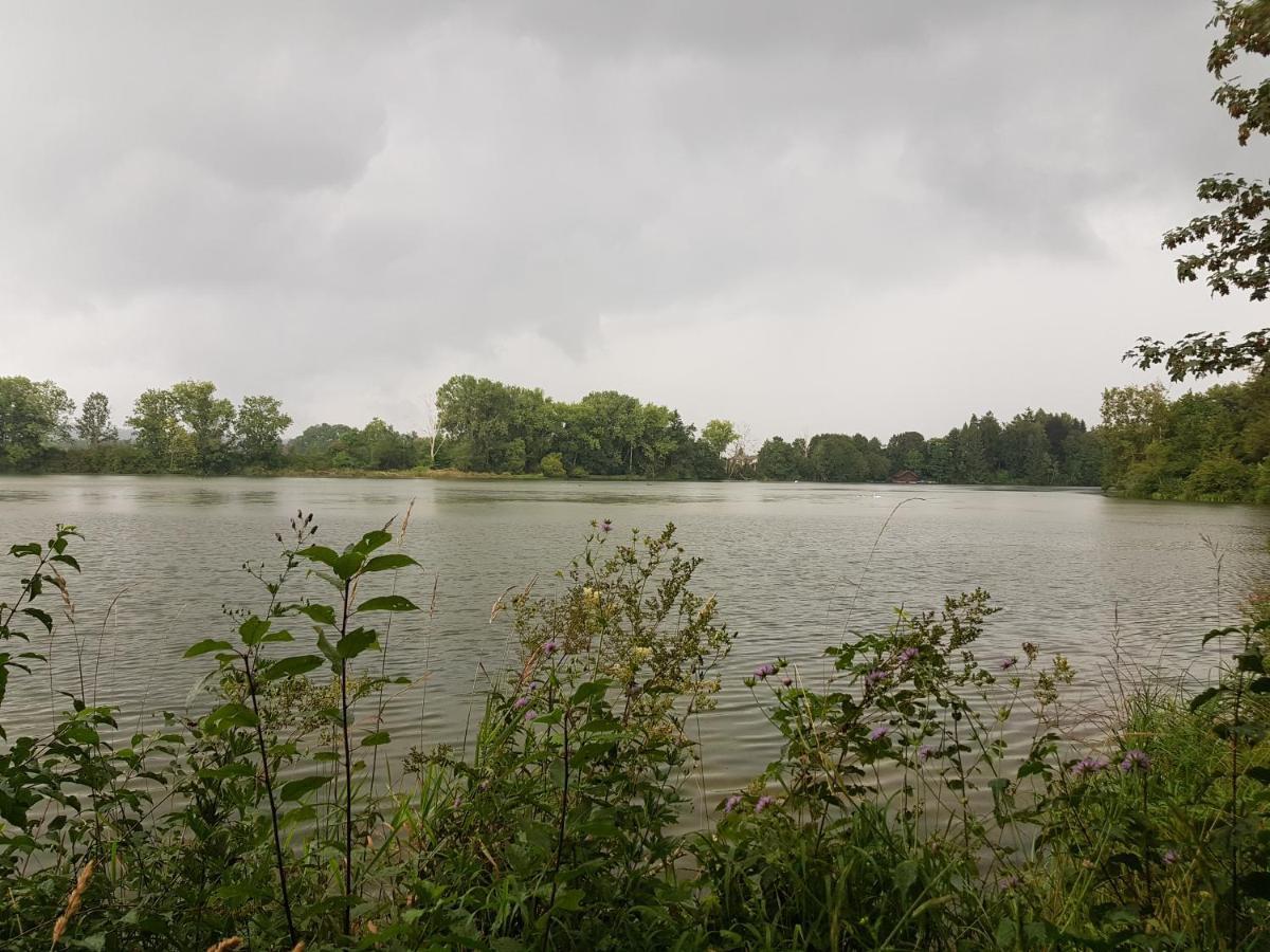 Stille X Weite - Hochwertige Wohnung Mit See-Panorama Kronburg エクステリア 写真